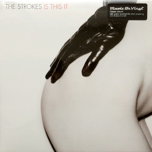Image of Front Cover of LP - EX/EX - THE STROKES, Is This It (Music On Vinyl; MOVLP085, Europe 2012 Reissue, Glossy Sleeve, 180 Gram Vinyl), NO stickered plastic sleeve.,  - 0816438C