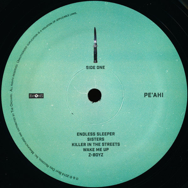 Image of Label Cover of 5024304E: LP - THE RAVEONETTES, Pe'ahi (Beat Dies; RAV-00004, US 2014)   VG+/EX