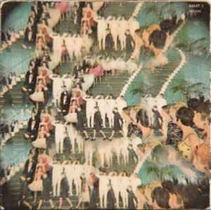 Image of Back Cover of 2x7" EP - VG/G - THE BEATLES, Magical Mystery Tour (Parlophone; MMT 1, UK 1967, Gatefold With Stapled In Booklet, Blue Lyrics, Mono. Push Out Centres), Light marks only, Decent gloss to discs, Blue lyric sheet detached. ,  - 2716100C