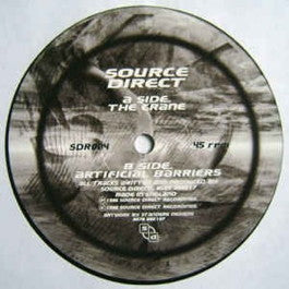 Image of Front Cover of 12" - /VG - SOURCE DIRECT, The Crane / Artificial Barriers (Source Direct; SDR004, UK 1996), ,  - 3226053E