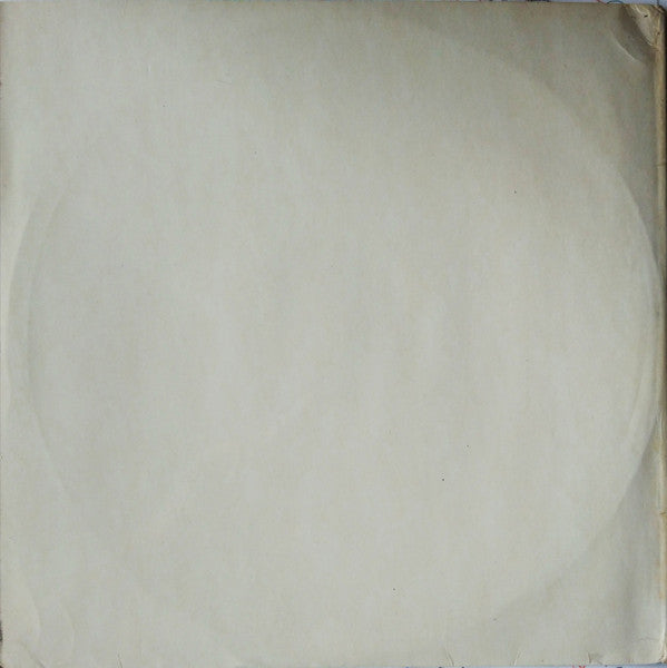 Image of Back Cover of 2xLP - VG/VG - THE BEATLES, The White Album (Apple; PCS 7067/8, UK 1974, Unnumbered Embossed Gatefold Sleeve, No Poster/No Cards, Stereo, Side Opening, French Pressing), Light wear with some moisture stains. Discs close to VG+.,  - 4246342S