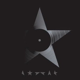 Image of Front Cover of LP - VG/VG+ - DAVID BOWIE, Blackstar   (Sony; 88875173871, UK 2016 Reissue, Die Cut Gatefold Sleeve, Booklet & Clear Plastic Inner, 180 Gram Vinyl, MPO pressing, second European repress), Just a few hairlines, plastic Inner fully intact, tiny tear on one point of the die cut star, light edge wear,  - 3046019S