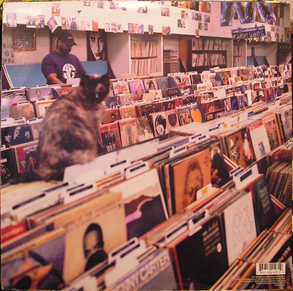Image of Back Cover of 2xLP - VG/VG - DJ SHADOW, Endtroducing..... (Mo Wax; 697-124 123-1, US 1996, Picture Sleeve, 2 Inners), Light marks. Plays well. Light wear to sleeve with ringwear.,  - 3226185E