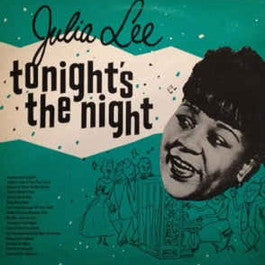 Image of Front Cover of LP - VG/VG - JULIE LEE, Tonight's The Night (Charly R&B; CRB 1039, UK 1982), Sleeve has age discolouration, creases, and a sticker ghost on reverse,  - 2416470C