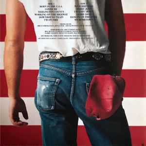Image of Back Cover of LP - NEW/NEW - BRUCE SPRINGSTEEN, Born In The U.S.A. (Columbia; 88875014281, Europe 2000s Reissue, Inner & Insert), ,  - 6016114C