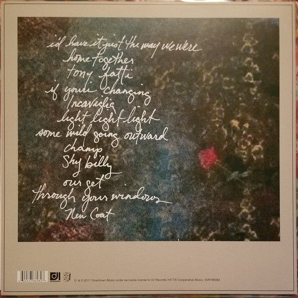 Image of Back Cover of 0724062E: LP - WHITE DENIM, Last Day Of Summer (Downtown; VVR786982, UK 2011, Limited Edition of 500, With CD) One Surface Mark Which Does Not Sound, Sleeve Slightly Creased  VG+/VG+