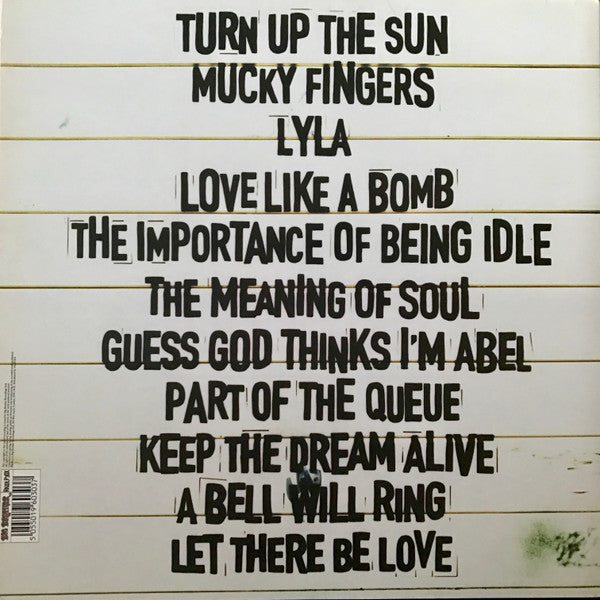 Image of Back Cover of LP - VG+/VG - OASIS , Don't Believe The Truth  (Big Brother ; RKIDLP30X, UK 2005, Gatefold, Inner, Print No. 4560, Limited Edition), Record Has A Fair Amount Of Light Hairlines, But Doesn't Affect Play.,  - 3946252S