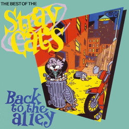 Image of Front Cover of LP - VG/VG - STRAY CATS, Back To The Alley - The Best Of The Stray Cats (Arista; 210 963, Europe 1990), ,  - 0626245E