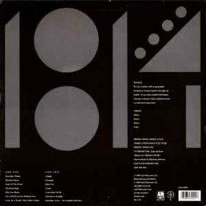 Image of Back Cover of LP - VG/VG - JANET JACKSON, Rhythm Nation 1814 (A&M; AMA 3920, UK 1989, Inner), Strong VG across the board.,  - 2316293C