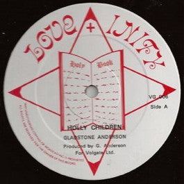 Image of Front Cover of 12" - G+/VG - GLADSTONE  ANDERSON / CHOSEN FEW, La La Means I Love You / Love Between A Boy & Girl (Love + Unity ; VGO 1003, UK 1979), Generic 12'' sleeve with some writing0.Writing On Label. VG copy with few faint hairlines., A	Gladstone Anderson 	La La Means I Love YouAA	Chosen Few* Love Between A Boy & Girl - 4026085E