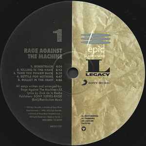 Image of Label Cover of LP - NEW/NEW - RAGE AGAINST THE MACHINE, Rage Against The Machine (Sony Music; 88875111751, Europe 2015 Reissue, Inner, 180 Gram Vinyl), , Formed in 1991, Rage Against the Machine opened the gates of a new boundary-obliterating rock-rap musical alliance with the band's literate and politically-charged debut album. Featuring band members Tim Commerford, Zack De La Rocha, Tom Morello and Brad Wilk, Rage Against the Machine became a critical and commercial success, selling millions of c
