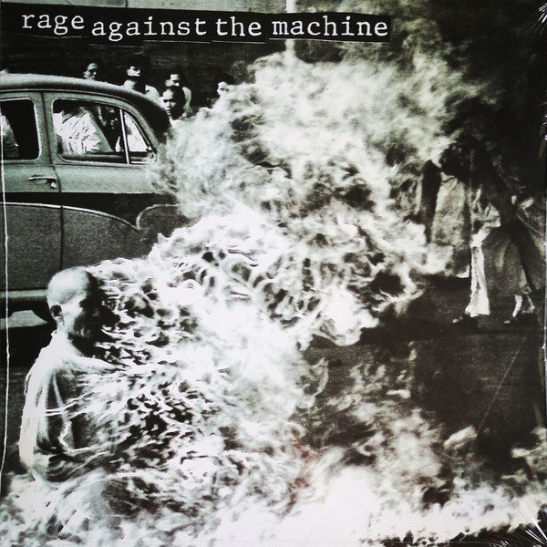 Image of Front Cover of LP - NEW/NEW - RAGE AGAINST THE MACHINE, Rage Against The Machine (Sony Music; 88875111751, Europe 2015 Reissue, Inner, 180 Gram Vinyl), , Formed in 1991, Rage Against the Machine opened the gates of a new boundary-obliterating rock-rap musical alliance with the band's literate and politically-charged debut album. Featuring band members Tim Commerford, Zack De La Rocha, Tom Morello and Brad Wilk, Rage Against the Machine became a critical and commercial success, selling millions of c