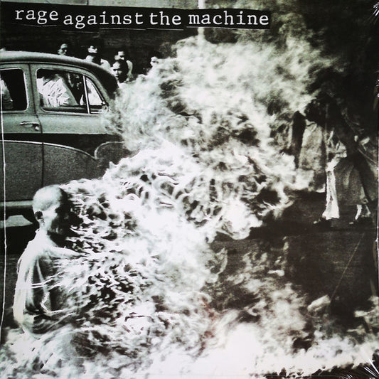 Image of Front Cover of LP - NEW/NEW - RAGE AGAINST THE MACHINE, Rage Against The Machine (Sony Music; 88875111751, Europe 2015 Reissue, Inner, 180 Gram Vinyl), , Formed in 1991, Rage Against the Machine opened the gates of a new boundary-obliterating rock-rap musical alliance with the band's literate and politically-charged debut album. Featuring band members Tim Commerford, Zack De La Rocha, Tom Morello and Brad Wilk, Rage Against the Machine became a critical and commercial success, selling millions of c