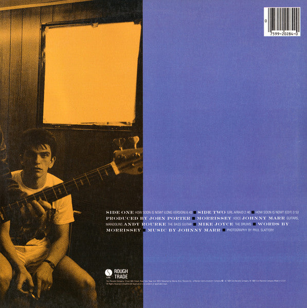 Image of Back Cover of 12" - VG/VG+ - THE SMITHS, How Soon Is Now? (Sire; 0-20284, US 1984), Edge Wear,  - 3446231S
