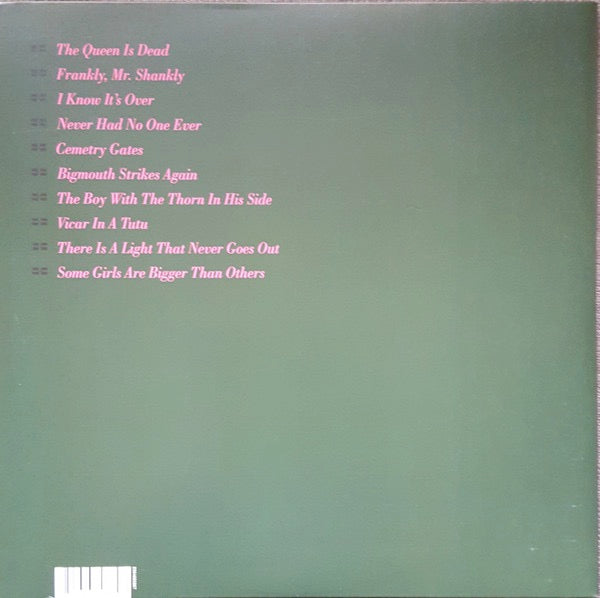 Image of Back Cover of LP - EX/EX - THE SMITHS, The Queen Is Dead (WEA; 2564665887, Europe 2012 Reissue, Gatefold, Inner, 180 Gram Vinyl), ,  - 3226134E
