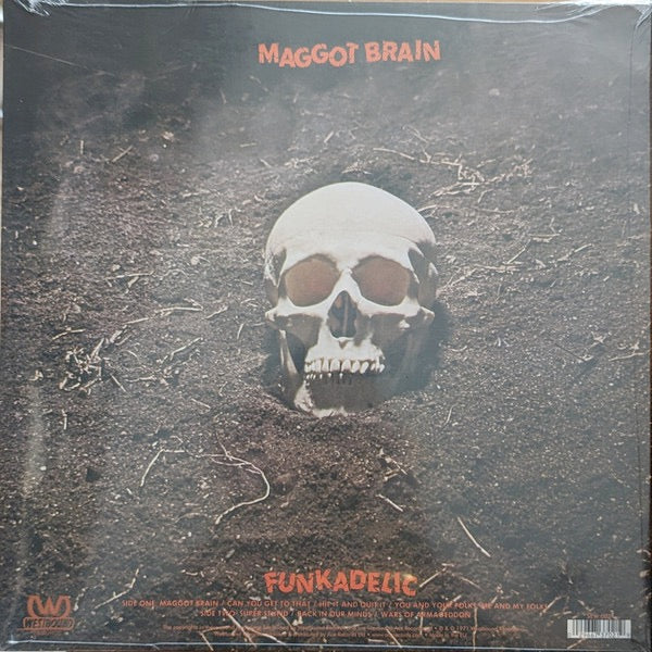 Image of Back Cover of 4154311S: LP - FUNKADELIC, Maggot Brain (Westbound; SEW 002, Germany 2023 Reissue, Single Sleeve, Inner)   NEW/NEW