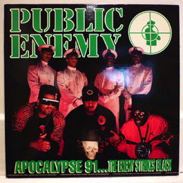 Image of Front Cover of 2xLP - G+/VG - PUBLIC ENEMY, Apocalypse 91 (Def Jam; 468751, Europe 1991, Gatefold, 2 Inners), ,  - 3726304E