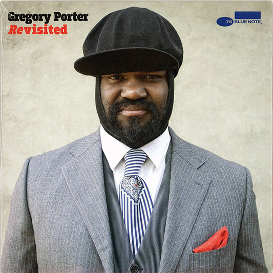 Image of Front Cover of 3924224E: 7" - GREGORY PORTER, Revisited (Blue Note; 3771968, Europe 2014, Picture Sleeve, Red Vinyl, Record Store Day Limited Release 2014)   EX/EX