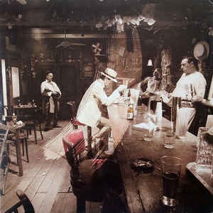 Image of Front Cover of LP - VG/VG - LED ZEPPELIN, In Through The Out Door (Swan Song; SSK59410, UK 1979, No Brown Paper Outer,"D" Sleeve, Inner), Light marks, edge & ring wear, a few patches of colour showing on 'magic' ink inner,  - 4346030S