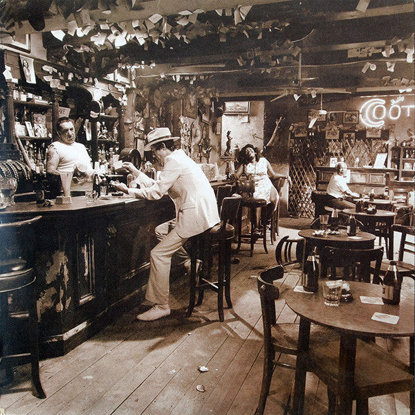 Image of Back Cover of LP - VG/VG - LED ZEPPELIN, In Through The Out Door (Swan Song; SSK59410, UK 1979, No Brown Paper Outer,"D" Sleeve, Inner), Light marks, edge & ring wear, a few patches of colour showing on 'magic' ink inner,  - 4346030S