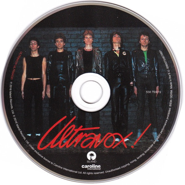 Image of Label Cover of 4xCD - VG/VG+ - ULTRAVOX, The Island Years (Caroline International; CAROLR037CD, Europe 2016, Box Set, Booklet, MADE IN GERMANY BY EDC), ,  - 3216213C