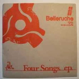 Image of Front Cover of 2x7" - EX/EX - BELLERUCHE, Four Songs EP (Hippoflex; HF003, UK 2006, Picture Sleeve, Limited Edition of 500), No:18/500, A . -Northern GirlsB - BumpAA - Minor SwingBB - Balance - 2926287E