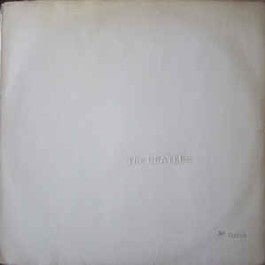 Image of Front Cover of 2624104E: 2xLP - THE BEATLES, The White Album (Apple; PMC7067, UK 1968, Numbered Top-Opening Laminated Embossed Gatefold, Black Inners, Poster and 4 Postcards, Mono. EMI Recording And Sold In The U.K. Label Text) No. 0276170, Black Inners Tatty.  VG/G+