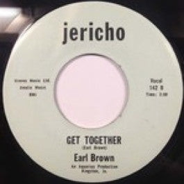 Image of Front Cover of 3053052S: 7" - EARL BROWN, Suzanne / Get Together (Jericho; 142, US 1973) Heat damage on run-in, plays through. Crackly. HWOL.  /G