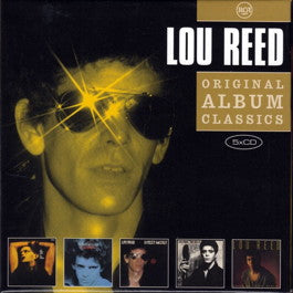 Image of Front Cover of 5xCD - VG+/VG+ - LOU REED, Original Album Classics (RCA; 88697935302, Europe 2011, Slipcase), ,  - 3216291C