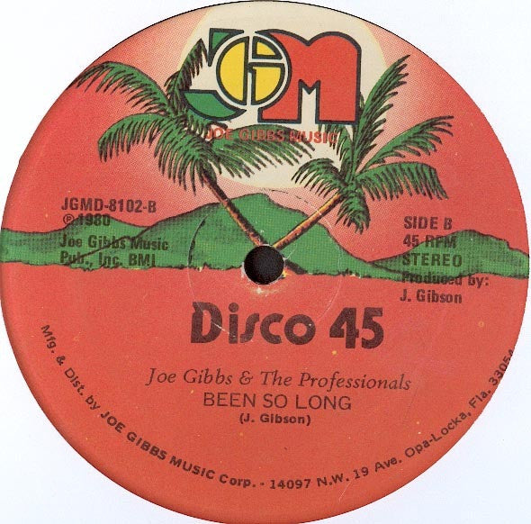 Image of Back Cover of 12" - /VG - EARTH & STONE / TRINITY, Why Girl / Did We Have To Part (Joe Gibbs; JMD8102, UK 1980), WOL. Light marks on either side of the record, none that cause more than light crackle,  - 4046137S