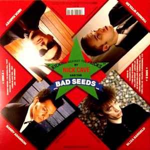 Image of Back Cover of LP - EX/VG+ - NICK CAVE AND THE BAD SEEDS, Kicking Against The Pricks (Mute; LPSEEDS3, Europe 2014 Reissue, Inner, 180 Gram Vinyl), Inner Split,  - 2526225E