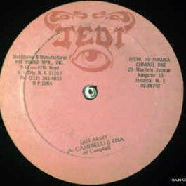 Image of Front Cover of 12" - /G+ - AL CAMPBELL / BARRINGTON LEVY, Jah Army / Like A Soldier (Jedi; JJ 170, US 1984), Marks and scuffs, plays fine above grade. SWOL.,  - 4016093C