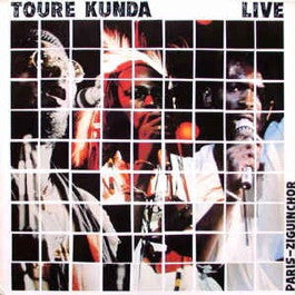 Image of Front Cover of 4715298C: 2xLP - TOURE KUNDA, Live Paris - Ziguinchor (Celluloid; CELL 6106, UK 1985, With 12")   VG/VG