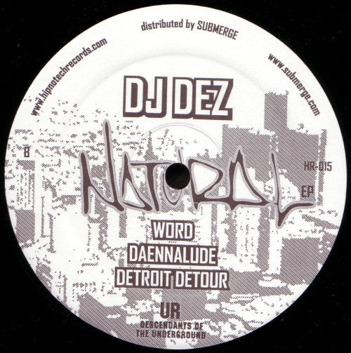 Image of Back Cover of 12" - /VG+ - DJ DEZ, Right Way / Farside (Hipnotech; SBR 009, US 2004), ,  - 1146034S