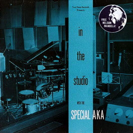 Image of Front Cover of LP - G+/VG - THE SPECIAL AKA, In The Studio (Two-Tone Records; CHR TT 5008, UK 1984, Inner), Sleeve has a patch at the bottom front where the main image is torn off - perhaps from water damage.Light hairlines.,  - 2226043E