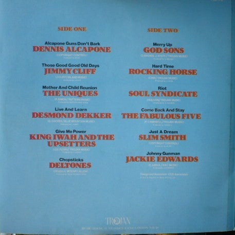 Image of Back Cover of LP - VG/G+ - VARIOUS ARTISTS, Club Reggae Vol 3 (Trojan Records; TBL 178, UK 1972), ,  - 2846205S