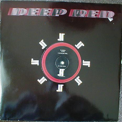 Image of Label Cover of 12" - VG/VG - DR KNOW, Make Me Feel / One Star (Deep Red Recordings; DR003, UK 1995), ,  - 3326032E