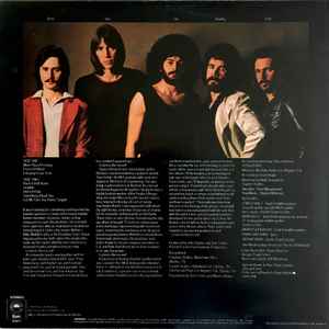 Image of Back Cover of 4625328E: LP - BOSTON, Boston (Epic Orange; S EPC 81611, UK 1976) Promo Sticker on Rear Sleeve  VG/VG+