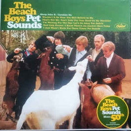 Image of Front Cover of LP - NEW/NEW - THE BEACH BOYS, Pet Sounds (Capitol Records ; 4782228, Europe 2016 Reissue, Single Sleeve, Mono, 180 Gram Vinyl), , The group here reached a whole new level in terms of both composition and production, layering tracks upon tracks of vocals and instruments to create a richly symphonic sound. Conventional keyboards and guitars were combined with exotic touches of orchestrated strings, bicycle bells, buzzing organs, harpsichords, flutes, Theremin, Hawaiian-sounding string