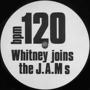 Image of Front Cover of 12" - VG/VG+ - JAMS, Whitney Joins the JAMS (KLF; JAMS 24T, UK 1987, Company Sleeve, Single Sided ), Company sleeve has a little  ringwear,  - 226127E