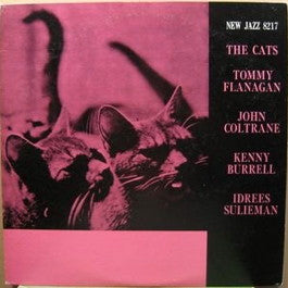 Image of Front Cover of LP - VG/VG+ - TOMMY FLANAGAN, JOHN COLTRANE, KENNY BURRELL, IDREES SULIEMAN, The Cats (Prestige; OJC-079, US 1983 Reissue), ,  - 4126005E