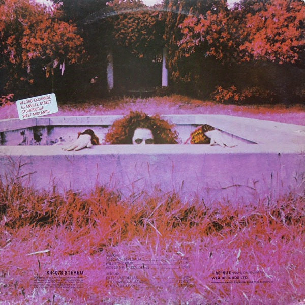 Image of Back Cover of LP - VG/VG - FRANK ZAPPA, Hot Rats (Reprise Tan WB Logo; K44078, UK 1980 Reissue), A few light marks, Wear to sleeve corner ,  - 4016266C