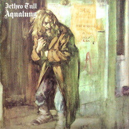 Image of Front Cover of LP - VG+/VG+ - JETHRO TULL, Aqualung (Chrysalis Blue/White; CHR 1044, UK 1980 Reissue, Gatefold), ,  - 4346004S