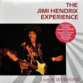 Image of Front Cover of 2425116E: 2xLP - JIMI HENDRIX, Live at Winterland (Polydor; 833004, Germany 1987, No Poster)   VG+/VG+