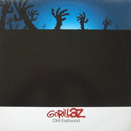 Image of Front Cover of 12" - VG/VG+ - GORILLAZ, Clint Eastwood (Parlophone ; 12R 6552, UK 2001, Picture Sleeve), Edge and ring wear, with info mailing card.,  - 3916135C
