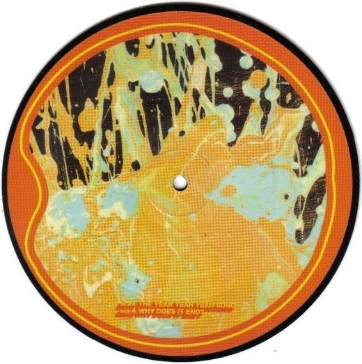 Image of Back Cover of 7" - VG+/VG+ - THE FLAMING LIPS, The Yeah Yeah Yeah Song (Warner Bros. Records; W711, Europe 2006, Clear Plastic Stickered Sleeve, Picture Disc), ,  - 3116273C
