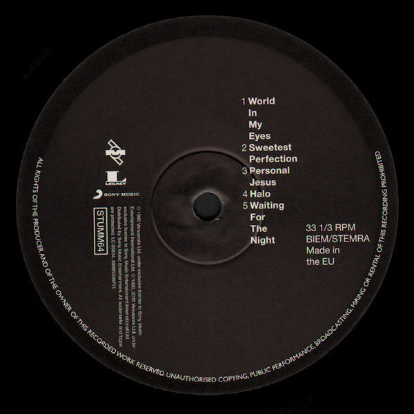 Image of Label Cover of 4914531C: LP - DEPECHE MODE, Violator (Mute; 88985336751, UK 2023 Reissue, Gatefold, Inner)   NEW/NEW