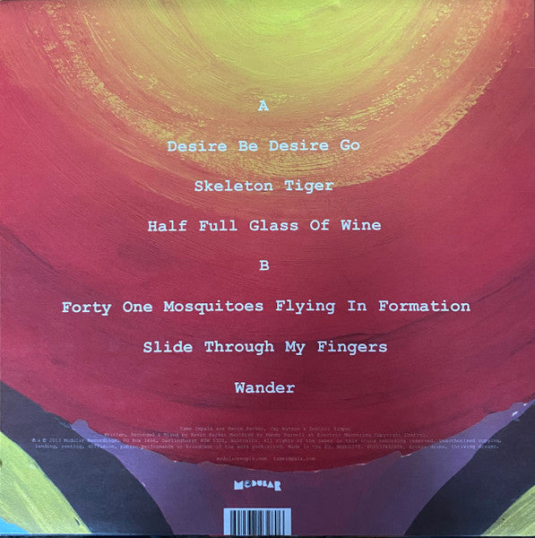 Image of Back Cover of Mini-LP - VG/VG - TAME IMPALA , Tame Impala EP (Modular; MODVL178, Europe 2013 Reissue), Strong VG - a couple of light marks, very small tear in artwork lower front cover,  - 3646338S