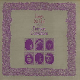 Image of Front Cover of LP - G+/G - FAIRPORT CONVENTION, Liege and Lief (Island Pink/i logo; ILPS9115, UK 1969, Gatefold), Surface noise and lots of marks across record.  Sleeve is grubby with edge wear. ,  - 2126223E