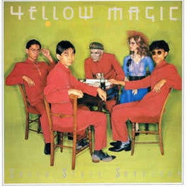 Image of Front Cover of LP - G+/VG+ - YMO - YELLOW MAGIC ORCHESTRA, Solid State Survivor (Alfa; ALF 85664, UK 1982 Reissue, Haruomi Hosono), Scuffs from tape and sticker residue on cover and label. Disc is pristine.,  - 1946150S